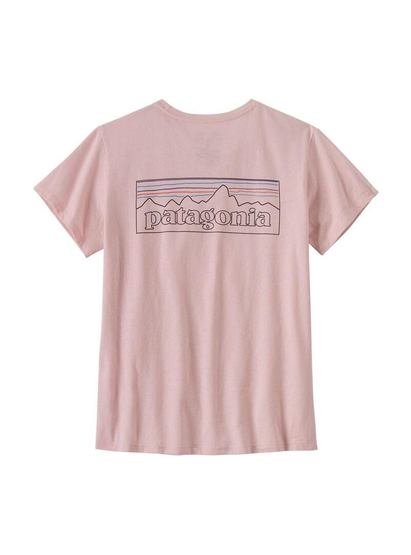 Camiseta Patagonia W's P-6 Logo Responsibili-Tee M