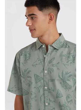 Camisa Oneill Mix&Match Beach Hombre