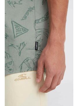 Camisa Oneill Mix&Match Beach Hombre