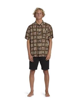 Camisa Billabong Tiki Reef Hemp Woven Hombre