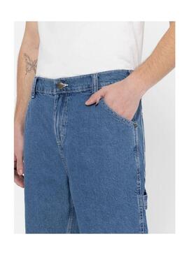 Pantalon Corto Dickies Garyville Denim Hombre