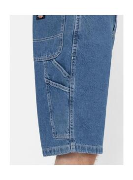 Pantalon Corto Dickies Garyville Denim Hombre