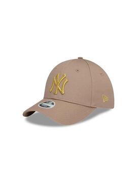 Gorra New Era New York Yankes Metallic Mujer