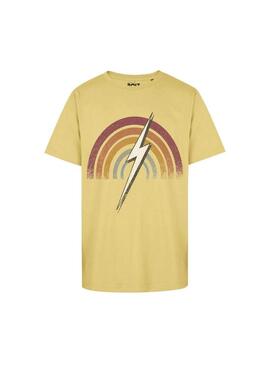 Camiseta Lightning Bolt Rainbow Eco Hombre