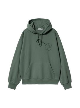 Sudadera Carhartt Hooded Stamp Hombre