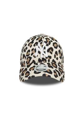 Gorra New Era New York Yankees Leopard Mujer