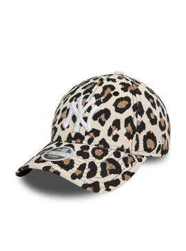 Gorra New Era New York Yankees Leopard Mujer