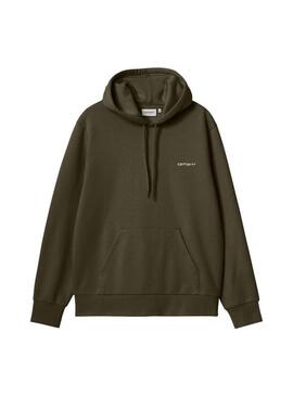 Sudadera Carhartt Hooded Script Embroidery Hombre