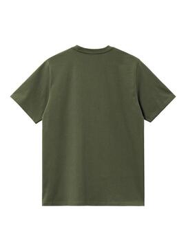 Camiseta Carhartt American Script Hombre