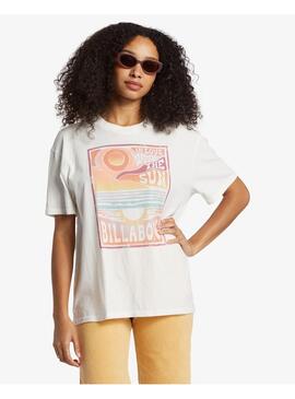 Camiseta Billabong With The Sun Mujer