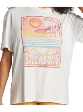 Camiseta Billabong With The Sun Mujer