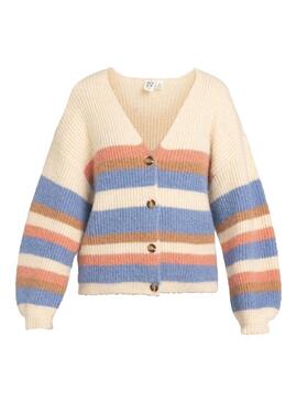 Cardigan Roxy Marble Tiles Mujer