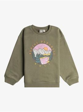 Sudadera Roxy Morning Hike Rg Niña