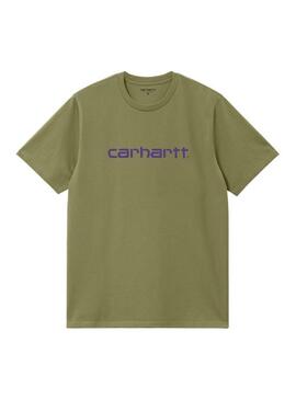 Camiseta Carhartt Script Hombre