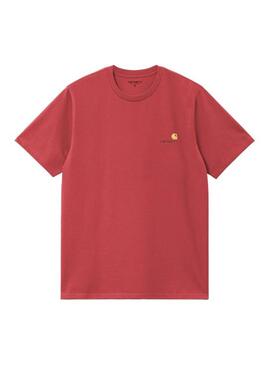 Camiseta Carhartt American Script Hombre