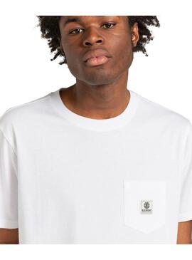 Camiseta Element Basic Pocket Label Hombre