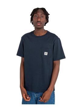 Camiseta Elemnt Basic Pocket Label Hombre