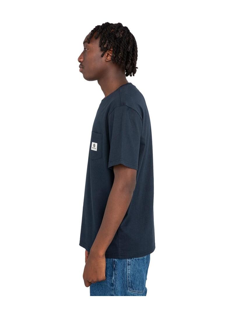 Camiseta Elemnt Basic Pocket Label Hombre