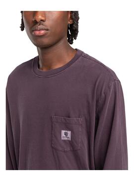 Camiseta Element Basic Pocket Pigment Hombre