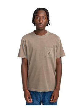 Camiseta Element Basic Pocket Pigment Hombre