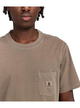 Camiseta Element Basic Pocket Pigment Hombre