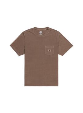 Camiseta Element Basic Pocket Pigment Hombre