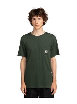 Camiseta Element Basic Pocket Label Hombre