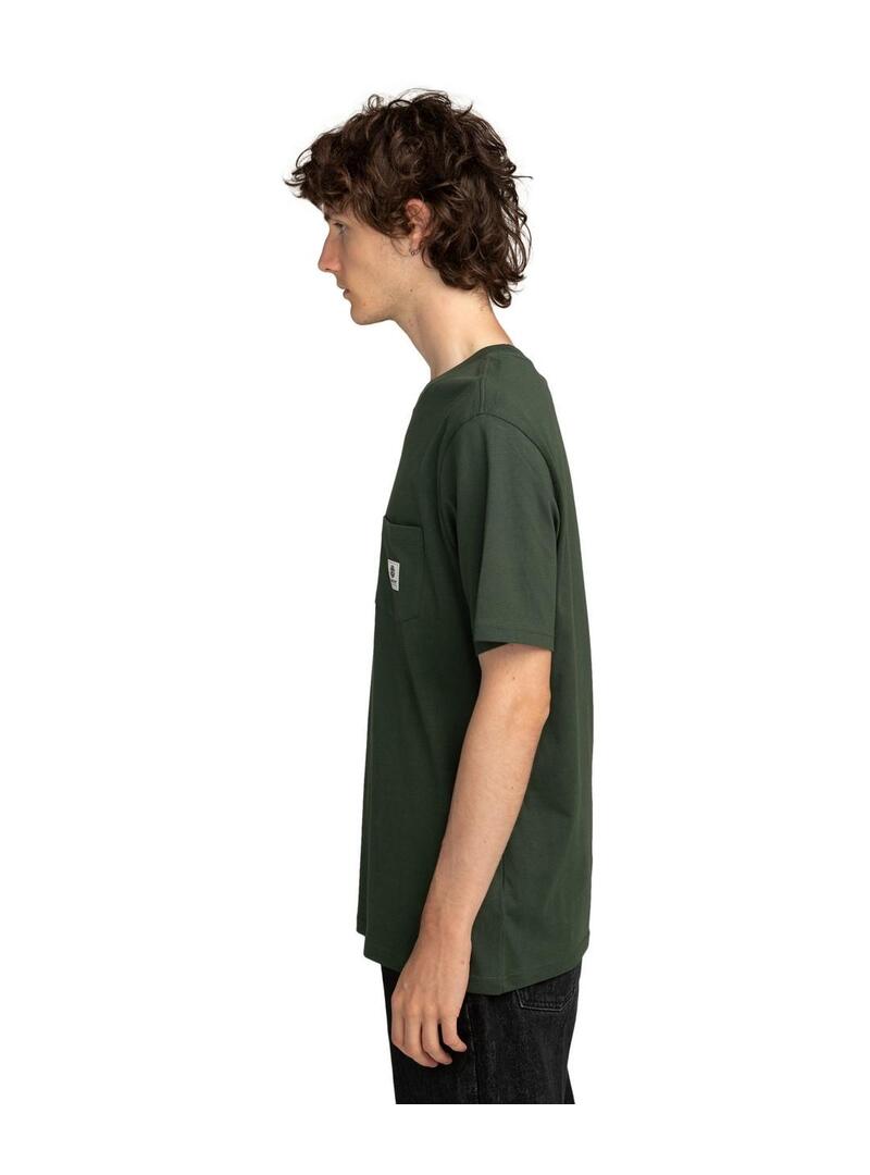 Camiseta Element Basic Pocket Label Hombre