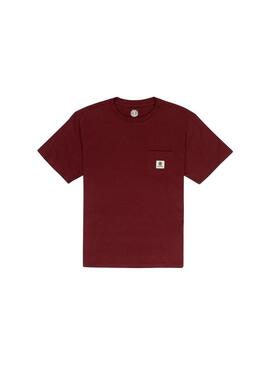 Camiseta Elemnt Basic Pocket Label Hombre