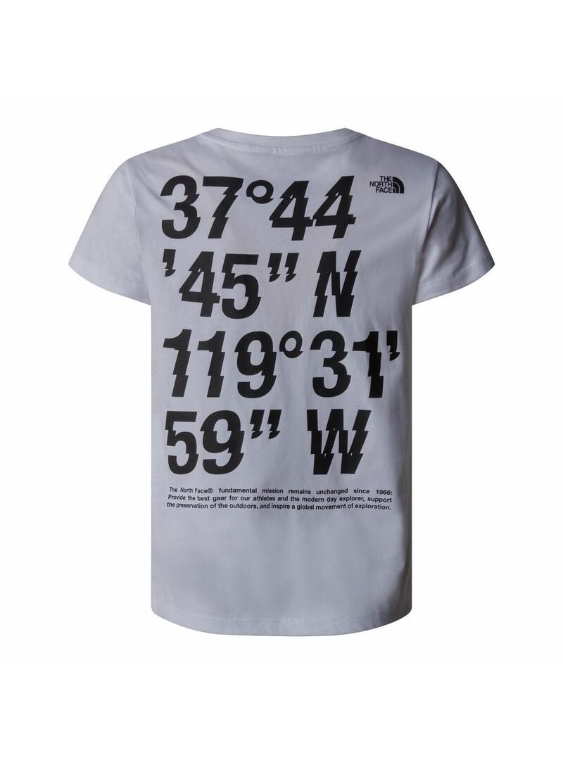 Camiseta The North Face Coordinates Graphic Niño