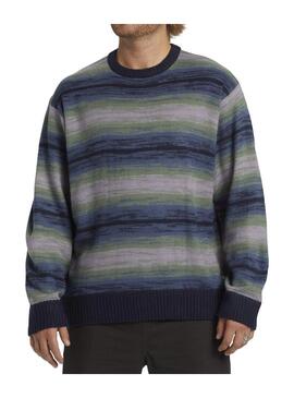 Jersey Billabong Stripe Crew Hombre