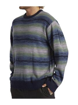 Jersey Billabong Stripe Crew Hombre