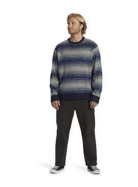 Jersey Billabong Stripe Crew Hombre