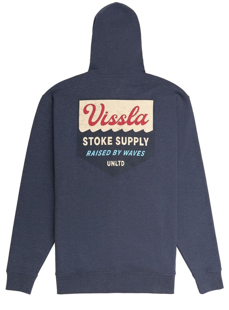 Sudadera Vissla Coastal Zip Hombre