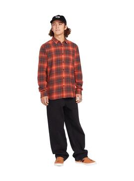 Camisa Volcom Caden Plaid Hombre