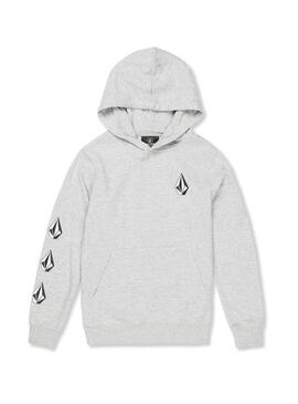 Sudadera Volcom Iconic Stone Niño