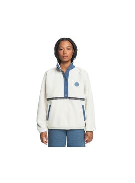 Polar Quicksilver Uni Half Zip Mujer