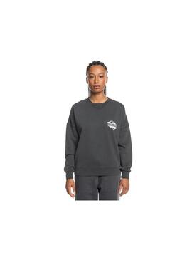 Sudadera Quicksilver Uni Oversized Mujer