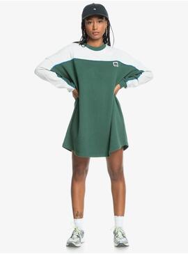 Vestido Quicksilver Uni Mini Fleece Mujer