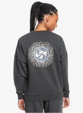 Sudadera Quicksilver Uni Oversized Mujer