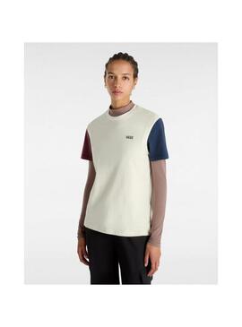 Camiseta Vans Colorblock Bff Mujer