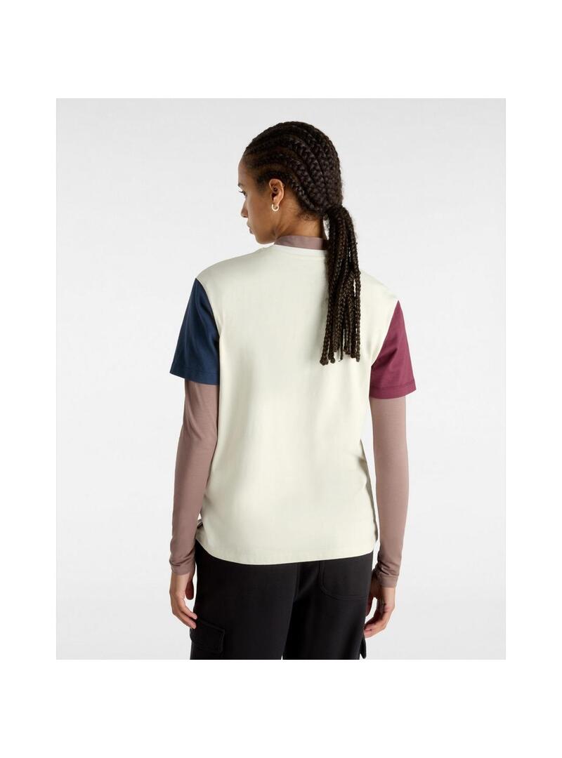 Camiseta Vans Colorblock Bff Mujer