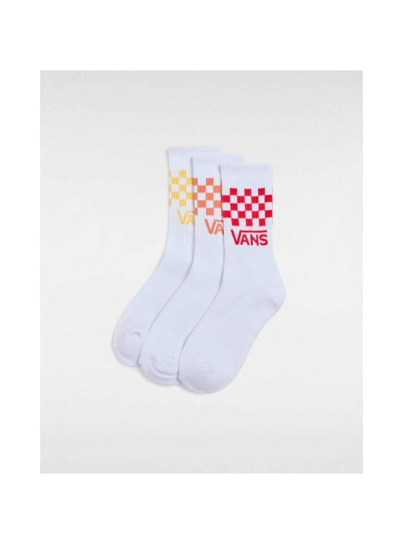 Calcetines Vans Check Crew Unisex