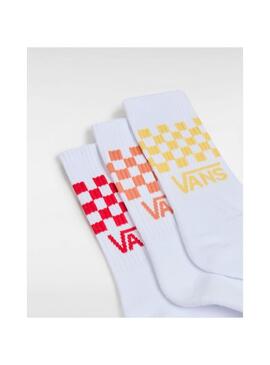 Calcetines Vans Check Crew Unisex