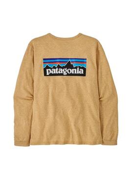 Camiseta Patagonia Ws P6 Logo Responsibili Mujer