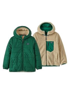 Chaqueta Patagonia Ks Reversible Ready Niño