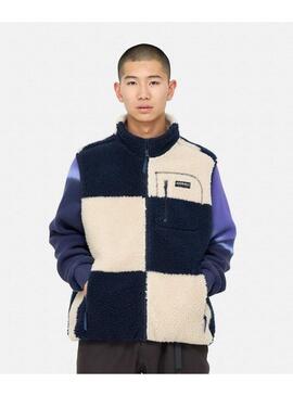 Chaleco Gramicci Checkered Sherpa Hombre