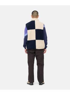 Chaleco Gramicci Checkered Sherpa Hombre