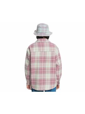 Camisa Quicksilver Uni Plaid Overshirt Mujer