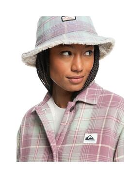 Camisa Quicksilver Uni Plaid Overshirt Mujer